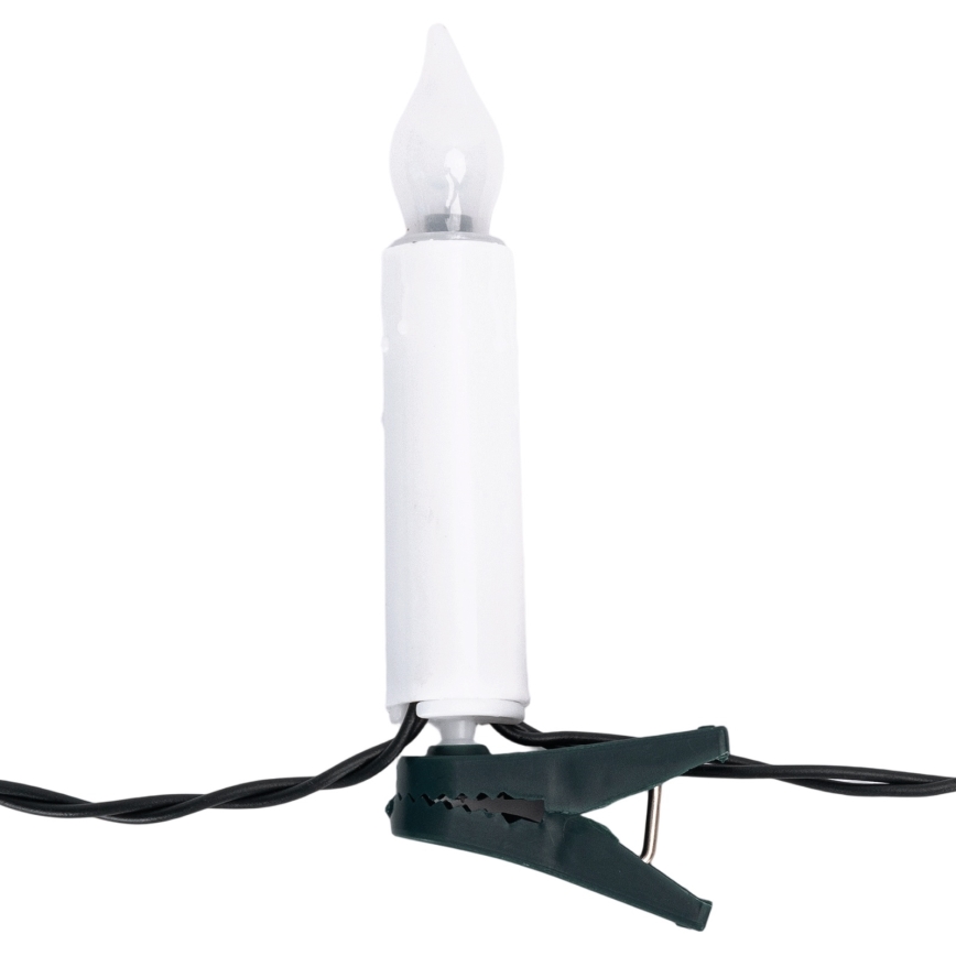 Aigostar - Cordão de luzes de Natal LED 25xLED/3xAA 5 m branco quente