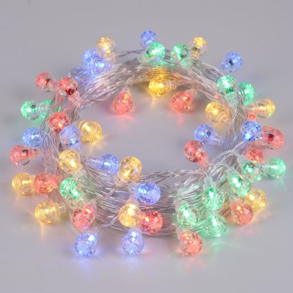Aigostar - Guirlanda de Natal LED para exterior, 100 LEDs / 8 modos, 13 m, IP44, multicolorido