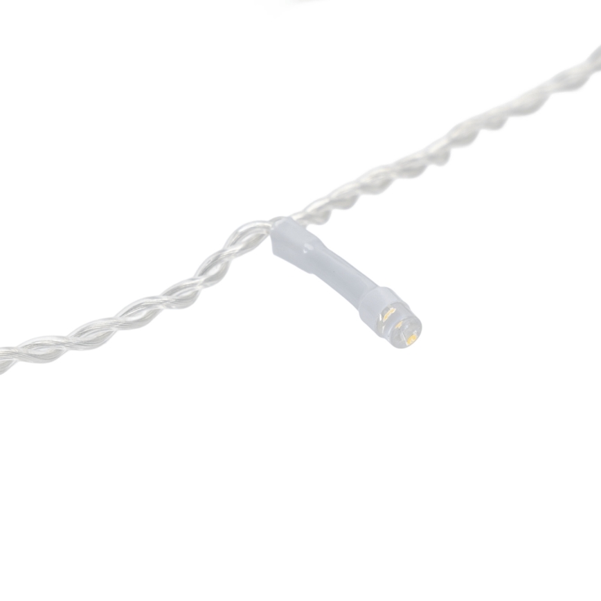 Aigostar - Guirlanda de Natal LED para exterior, 1000 LEDs / 8 funções, 50 m, IP44, branco quente