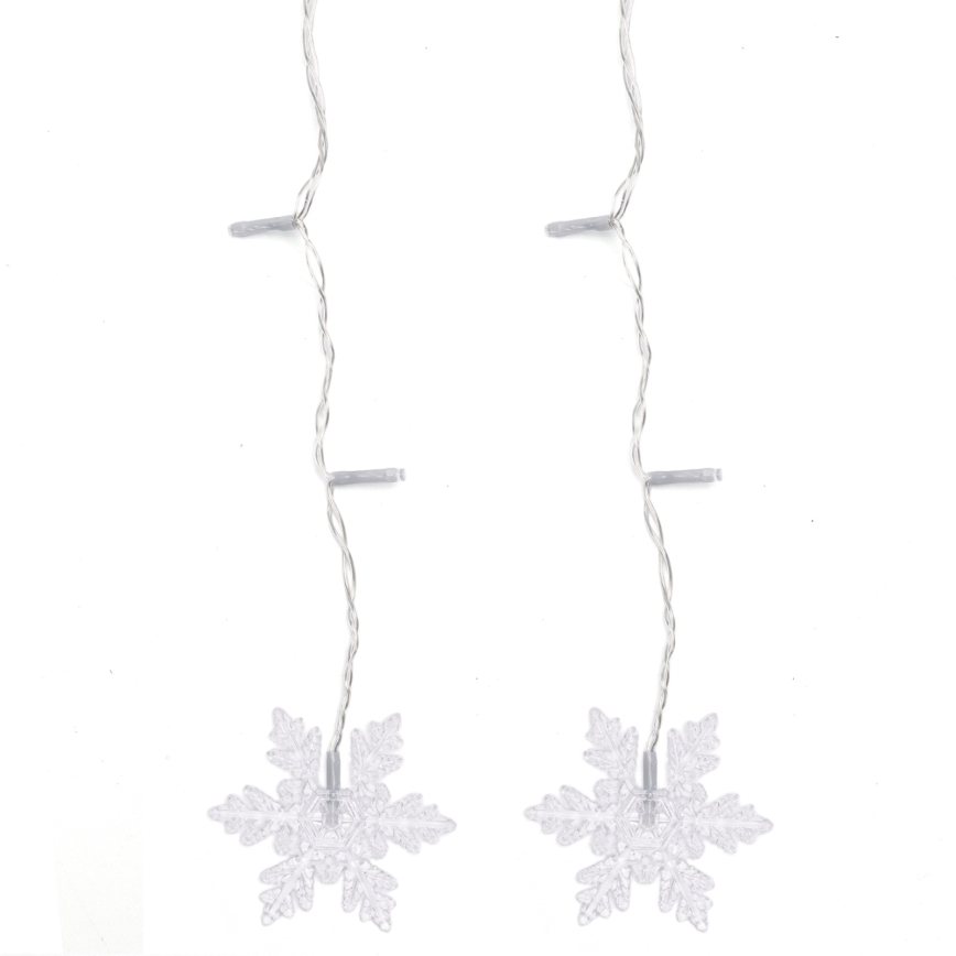 Aigostar - Cadeia luminosa LED para exterior 120xLED/8 funções 3x0,7m IP44 branco quente + controlo remoto