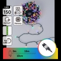 Aigostar - Guirlanda de Natal LED para exterior, 150 LEDs, 8 funções, 18 m, IP44, multicolorido