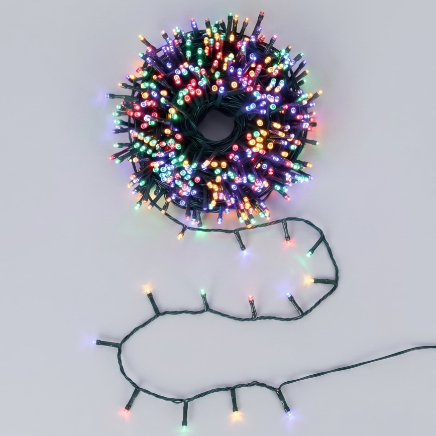 Aigostar - Guirlanda de Natal LED para exterior 1500xLED/8 funções 78m IP44 multicolorido