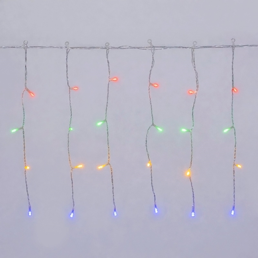 Aigostar - Guirlanda de Natal LED para exterior 300 LEDs/8 funções 18x0,4m IP44 multicolorido