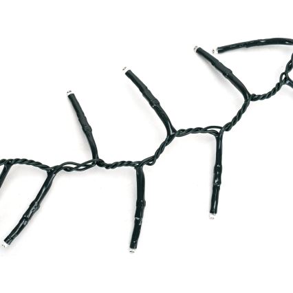 Aigostar - Guirlanda de Natal LED para exterior, 600 LEDs, 8 funções, 18 m, IP44, branco frio