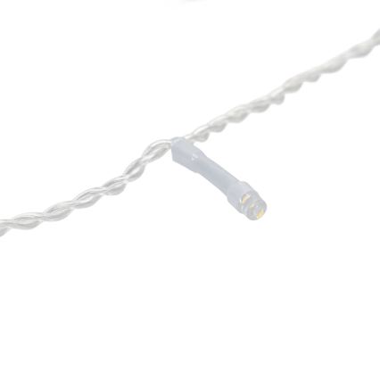 Aigostar - Guirlanda de Natal LED para exterior 750 LEDs/8 funções 78 m IP44 branco frio