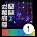 Aigostar - Guirlanda de Natal solar LED 120 LEDs/8 funções 3x0,6 m 500 mAh IP65 multicolorido