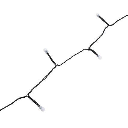 Aigostar - Guirlanda LED decorativa para exterior, 100 LEDs, 8 modos, 10 m, IP44, branco quente