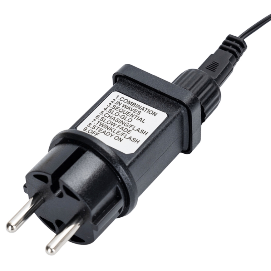 Aigostar - Guirlanda decorativa LED para exterior 100 LEDs/8 funções 10 m IP44 multicor