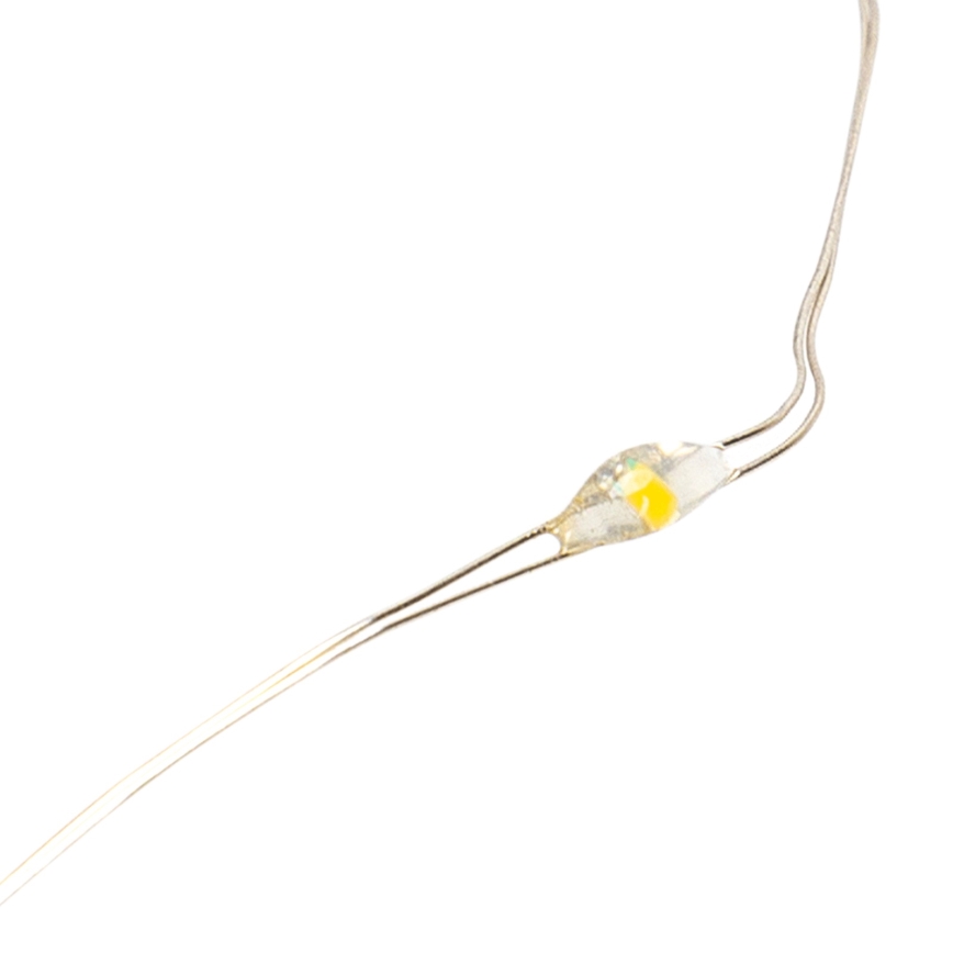 Aigostar - Guirlanda LED 20xLED/2x3V 2m branca quente