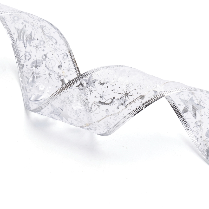 Aigostar - Cadeia LED de Natal 100xLED/3xAA 10 m branco quente prateado