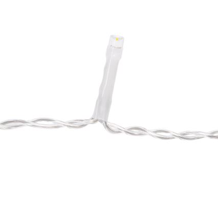 Aigostar - Cadeia de luzes LED de Natal para exterior, 288 LEDs / 8 modos, 1,5 x 1,8 m, IP44, branco frio