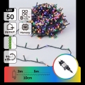 Aigostar - Guirlanda LED de Natal para exterior 50 LEDs/8 funções, 8 m, IP44, multicolorido