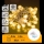 Aigostar - Guirlanda LED para exterior 25 LEDs/3x pilhas AA/8 funções 2,8 m IP44 branco quente