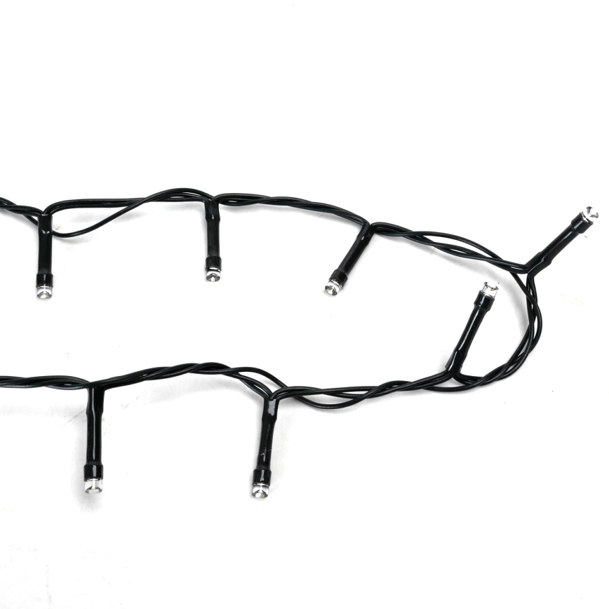 Aigostar - Guirlanda LED para exterior 400 LEDs / 8 funções 4xAA 20,3 m IP44 multicolorido