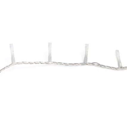 Aigostar - Guirlanda LED para exterior 400xLED/8 funções 20m IP44 branco quente