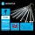 Aigostar - Guirlanda LED solar 192xLED/8m IP65 1200 mAh branco frio