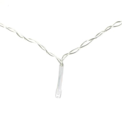 Aigostar - Guirlanda solar de Natal LED 120xLED/8 modos 3x0,6m 500 mAh IP65 branco frio