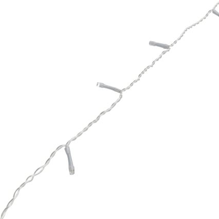 Aigostar - LED Cordão de luzes de Natal para exterior 150xLED/6W/230V/8 funções 1,5x1m IP44 branco quente + controlo remoto