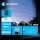 Aigostar - Guirlanda solar LED, 100 LEDs, 8 modos, 4,5 x 1,5 m, IP65, branco frio
