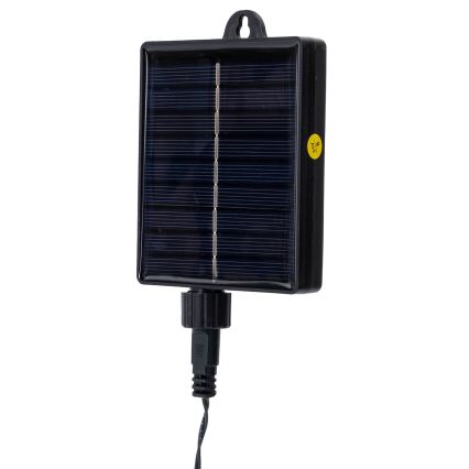 Aigostar - Cordão de luzes de Natal solar LED 300 LEDs / 8 funções, 32 m, IP65, multicolorido, 1200 mAh