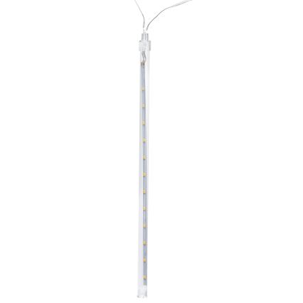 Aigostar - Cordão LED Solar 384 LEDs/13 m IP65 1200 mAh multicolorido