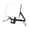 Aigostar - Holofote LED com sensor LED/50W/230V 4000K IP65 preto