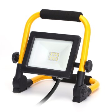 Aigostar -  Holofote LED com suporte LED/10W/230V 6500K IP65