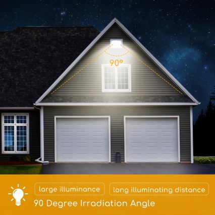 Aigostar - Holofote LED LED/100W/230V cinzento 4000K IP65