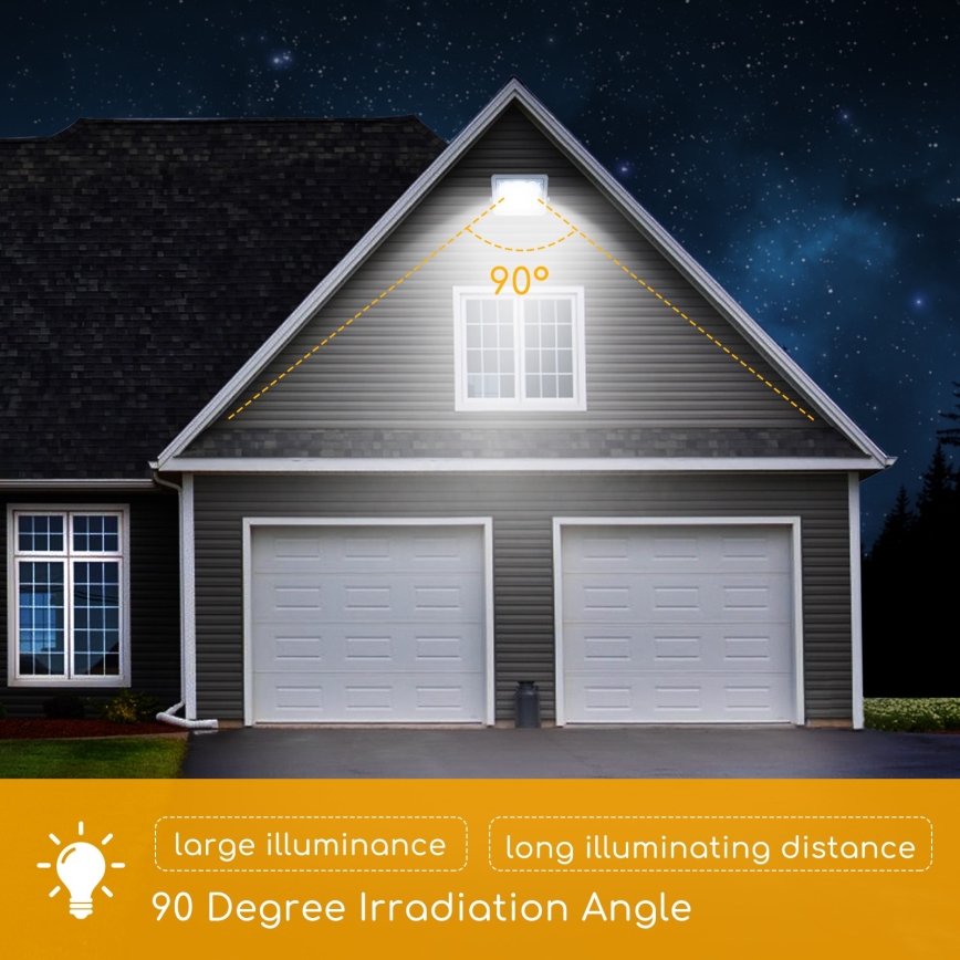 Aigostar - Holofote LED LED/200W/230V cinzento 6500K IP65