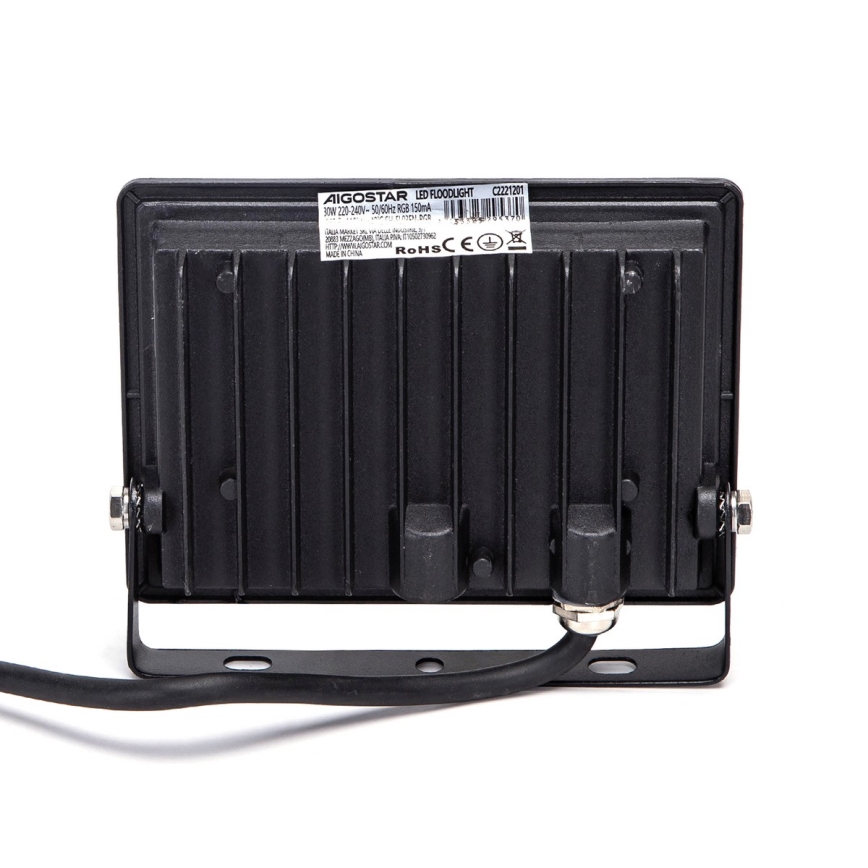 Aigostar - Holofote LED RGB LED/30W/230V IP65 + comando