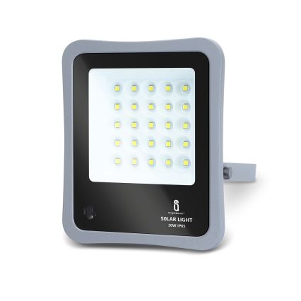 Aigostar - Holofote solar LED regulável LED/30W/3,2V 20000 mAh IP67 + CR