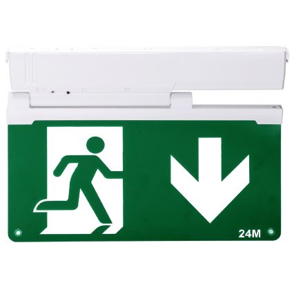 Aigostar - Iluminação de emergência LED EMERGENCY EXIT LED/3,6W/230V 6500K 500mAh