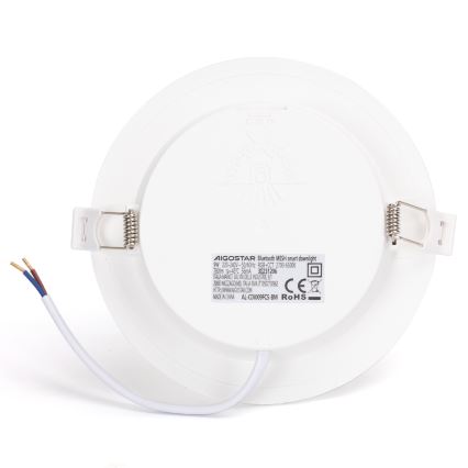 Aigostar - Foco de encastrar LED RGBW para casa de banho com regulação MESH Inteligente LED/9W/230V 2700-6500K IP44