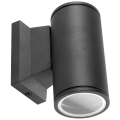 Aigostar - Iluminação de parede exterior 1xGU10/230V preto IP65 redondo