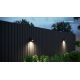 Aigostar - Iluminação de parede exterior 1xGU10/35W/230V preto IP54