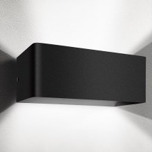 Aigostar - Iluminação de parede LED LED/12,5W/230V 20x10 cm preto