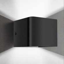 Aigostar - Iluminação de parede LED LED/5,5W/230V 10x10 cm preto