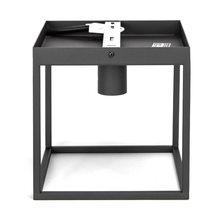 Aigostar - Iluminação de teto 1xE27/40W/230V preto