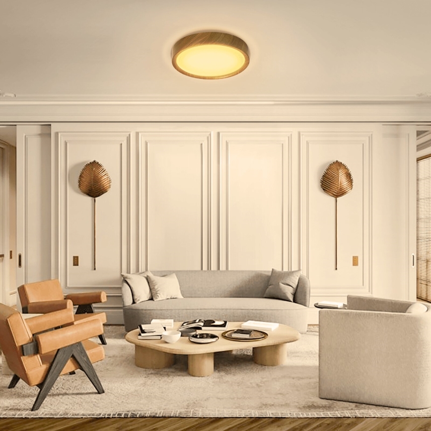 Aigostar - Iluminação de teto LED LED/20W/230V 3000K diâmetro 33,7 cm