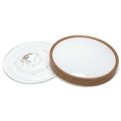 Aigostar - Iluminação de teto LED LED/24W/230V 3000K diâmetro 38,3 cm