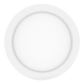 Aigostar - Iluminação integrada LED de teto LED/18W/230V diâmetro 22,6 cm 3000K branco