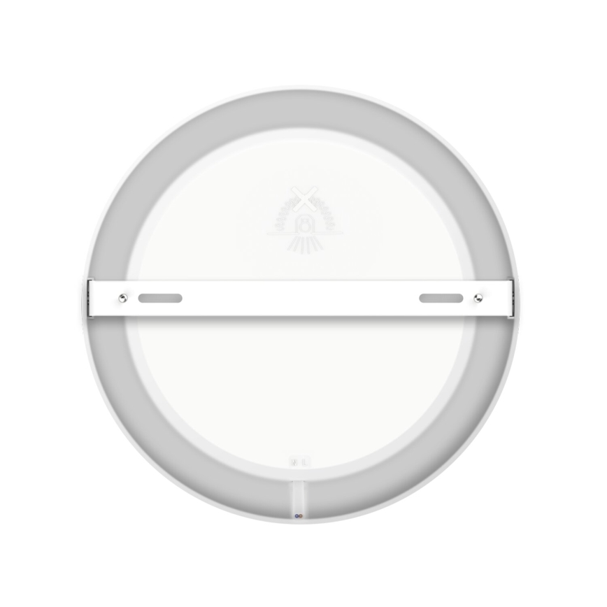 Aigostar - Iluminação integrada LED de teto LED/18W/230V diâmetro 22,6 cm 3000K branco