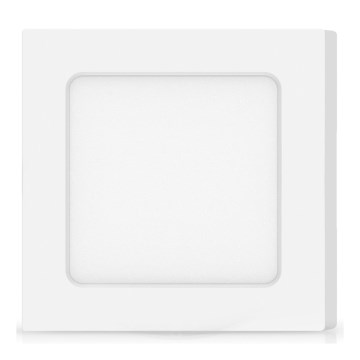 Aigostar - Iluminação integrada LED de teto LED/6W/230V 12,2x12,2 cm 4000K branco