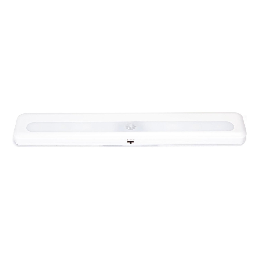 Aigostar - Iluminação LED de armário com sensor de movimento LED/1,5W/3xAA 6500K