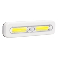Aigostar - Iluminação LED para armário com sensor de movimento LED/3xAAA 6500K branca