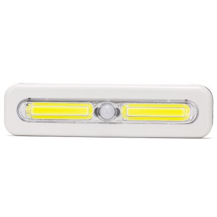 Aigostar - Iluminação LED para armário com sensor de movimento LED/3xAAA 6500K branca