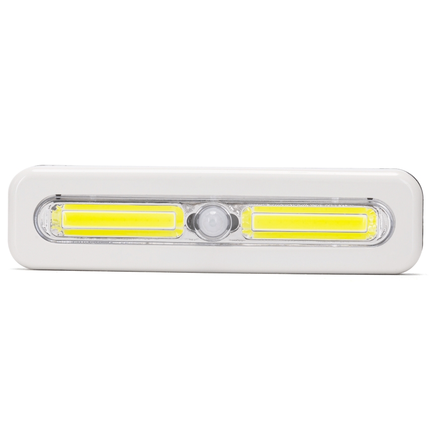 Aigostar - Iluminação LED para armário com sensor de movimento LED/3xAAA 6500K branca
