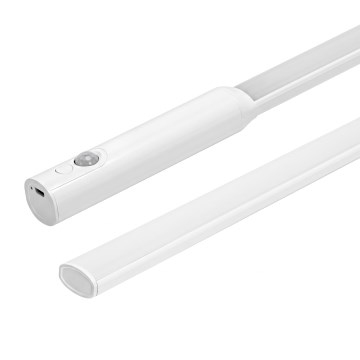 Aigostar - Iluminação LED para armário com sensor de movimento LED/5W/5V 1800 mAh 5700K branco