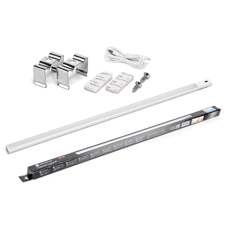 Aigostar - Iluminação LED para armário com sensor de movimento LED/6W/5V 5700K branco