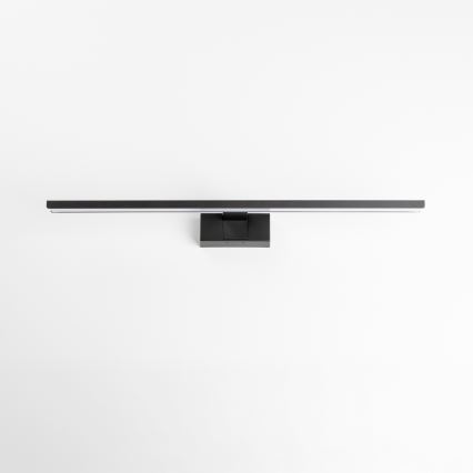 Aigostar - Iluminação LED para espelho de casa de banho LED/12W/230V 4000K 60 cm IP44 preta